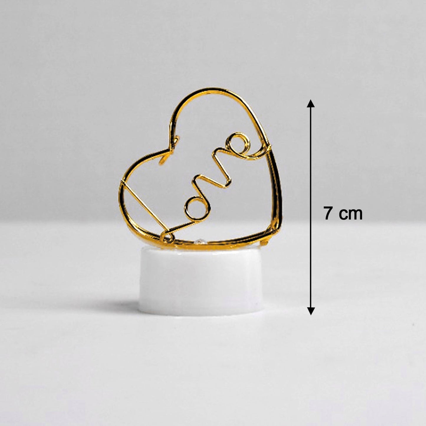 Set of 12 Multicolor Flameless Heart Candles for Decoration - infinityexculsivestore.com