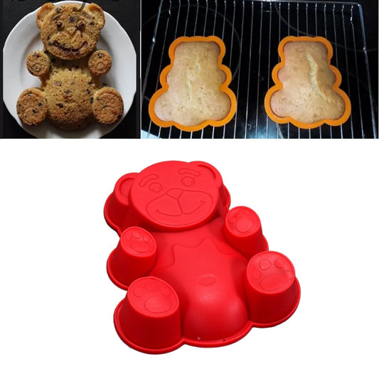 Set of 4 Silicone Animal Moulds for Cake, Chocolate, Soap & Candle Making - infinityexculsivestore.com