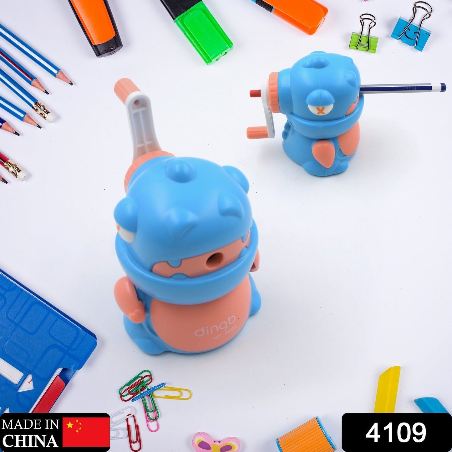 Sharpener for Pencil with Removable Tray Hardiness Steel Cutter, Kids Teddy Shaped Pencil Sharpener Machine, Birthday Return Gift Stationary Gifts - infinityexculsivestore.com
