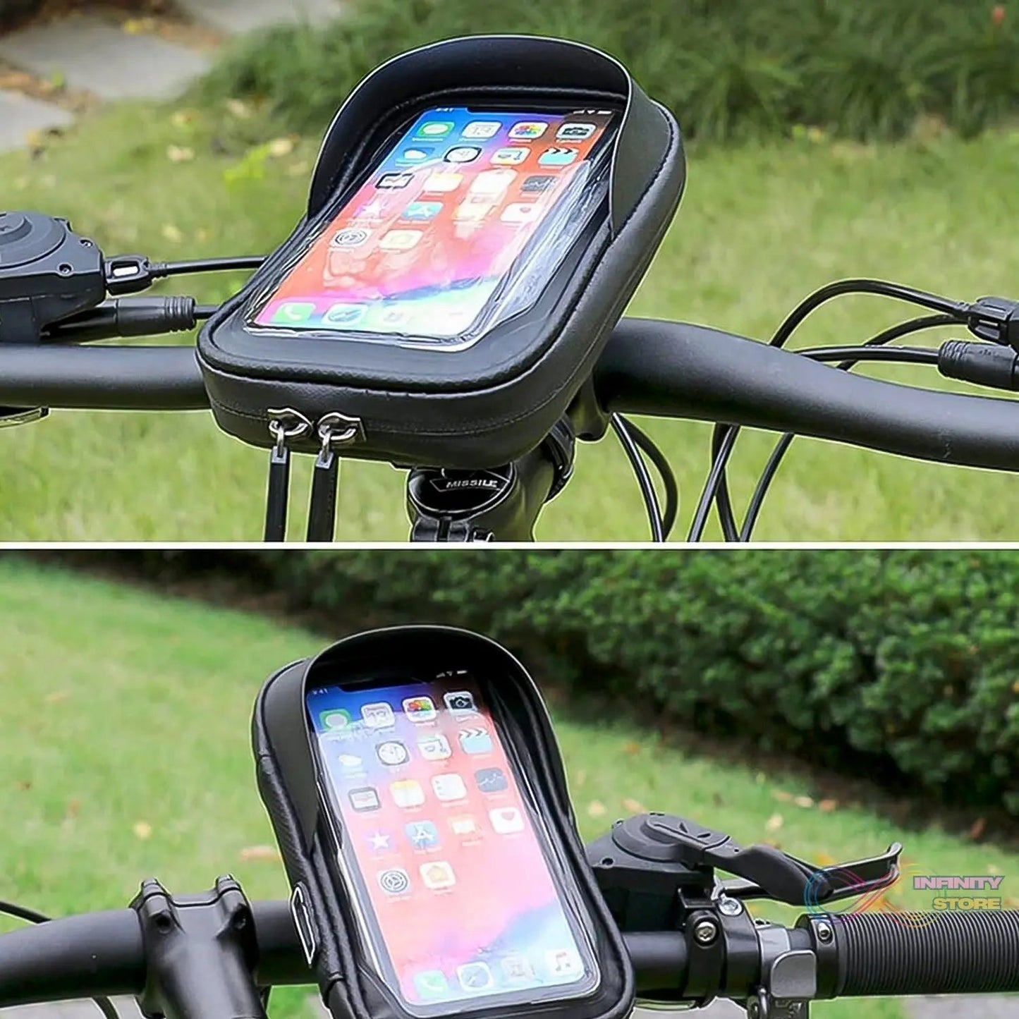 Shelf Waterproof Bike Phone Holder Wall Motorcycle (1 Pc) - infinityexculsivestore.com