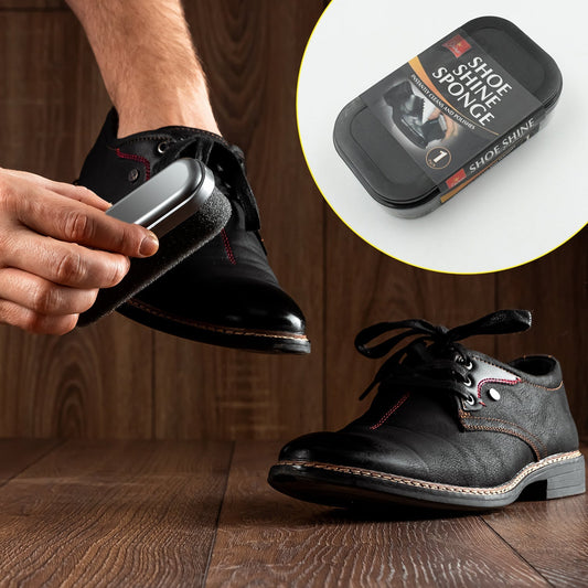 Shoe Shiner and Shoe Polish For All Colours Leather Shoes, Formal Shoes, Oxford Shoes & Dress Shoes (1 Pc) - infinityexculsivestore.com