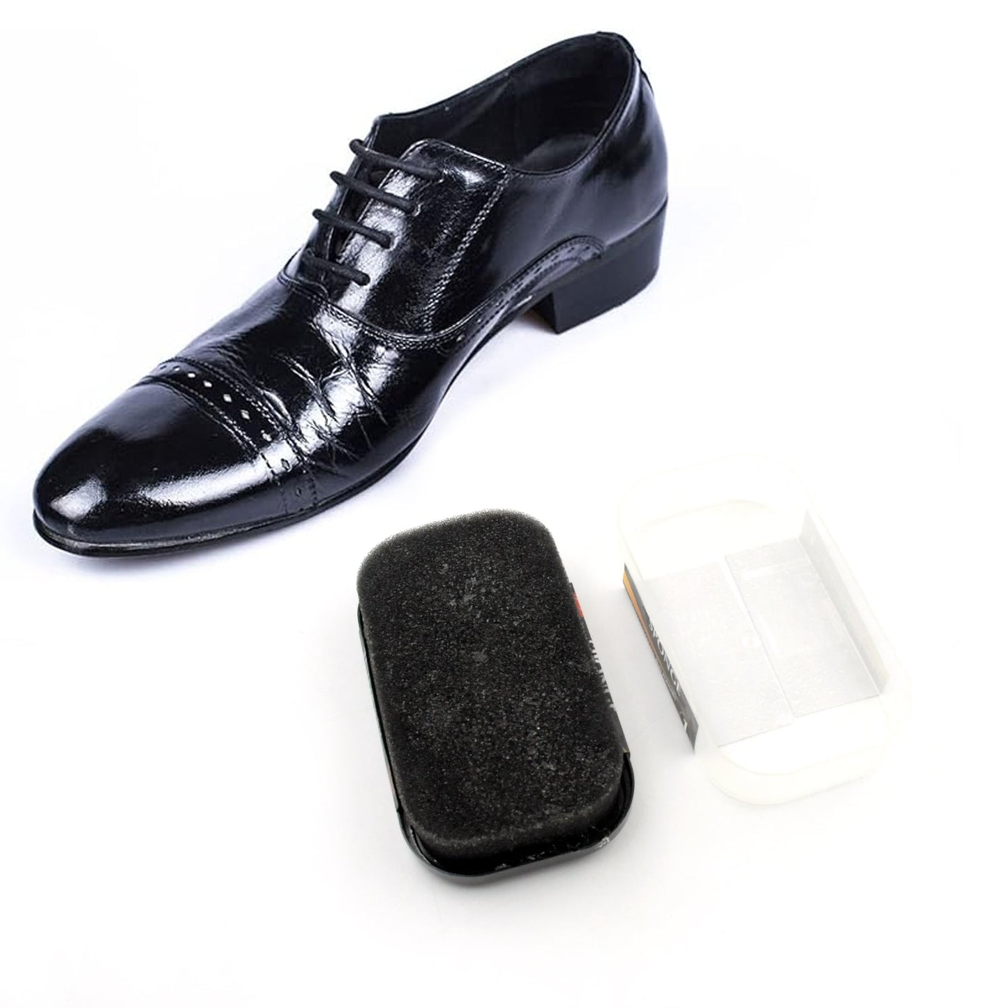 Shoe Shiner and Shoe Polish For All Colours Leather Shoes, Formal Shoes, Oxford Shoes & Dress Shoes (1 Pc) - infinityexculsivestore.com