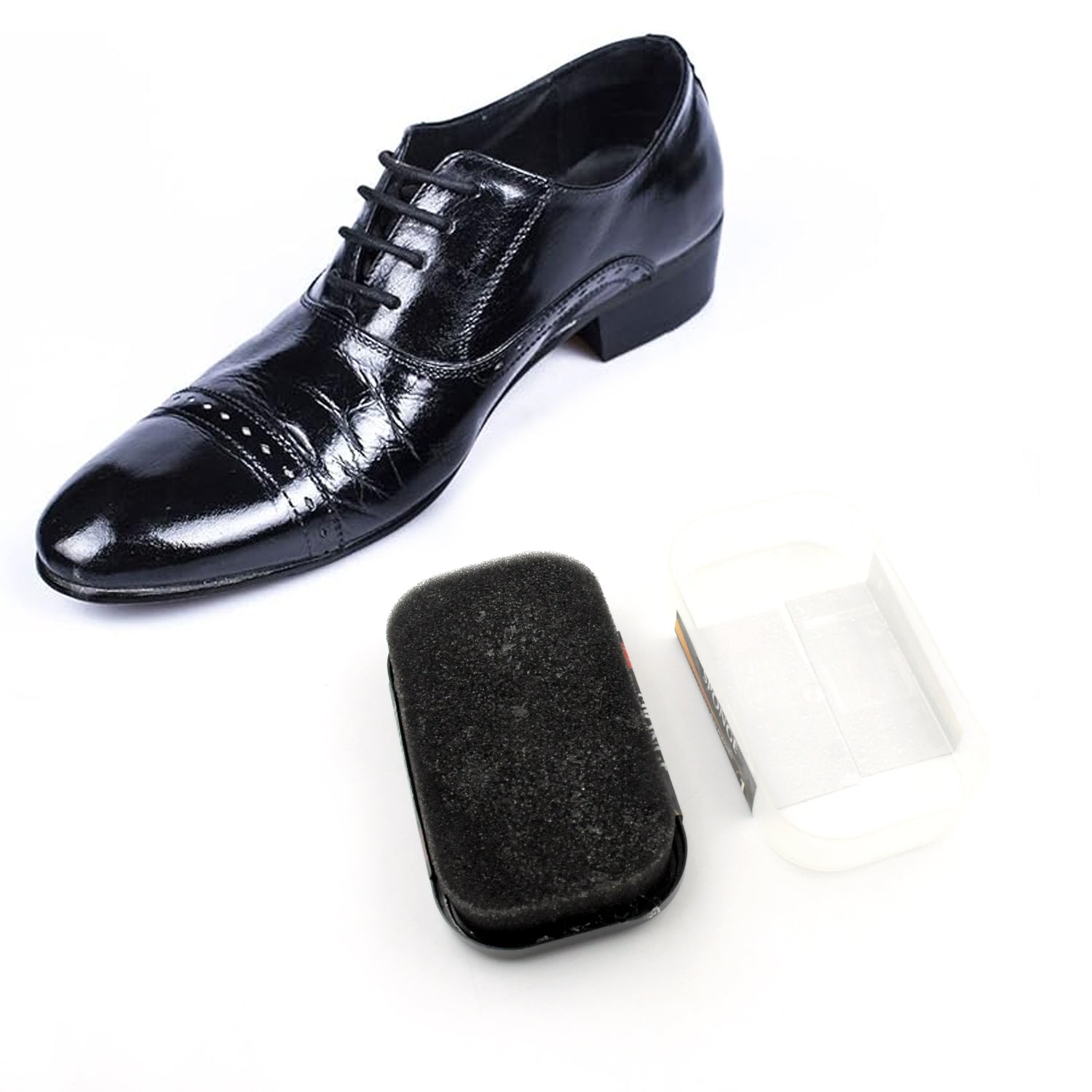 Shoe Shiner and Shoe Polish For All Colours Leather Shoes, Formal Shoes, Oxford Shoes & Dress Shoes (1 Pc) - infinityexculsivestore.com