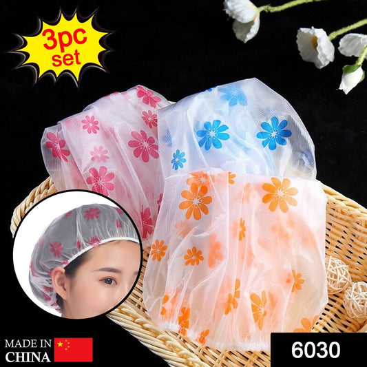 Womenβs waterproof shower cap, reusable and durable