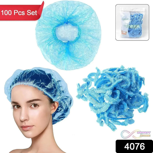 Shower Cap, Waterproof Disposable Shower Cap, 100 Pieces - infinityexculsivestore.com
