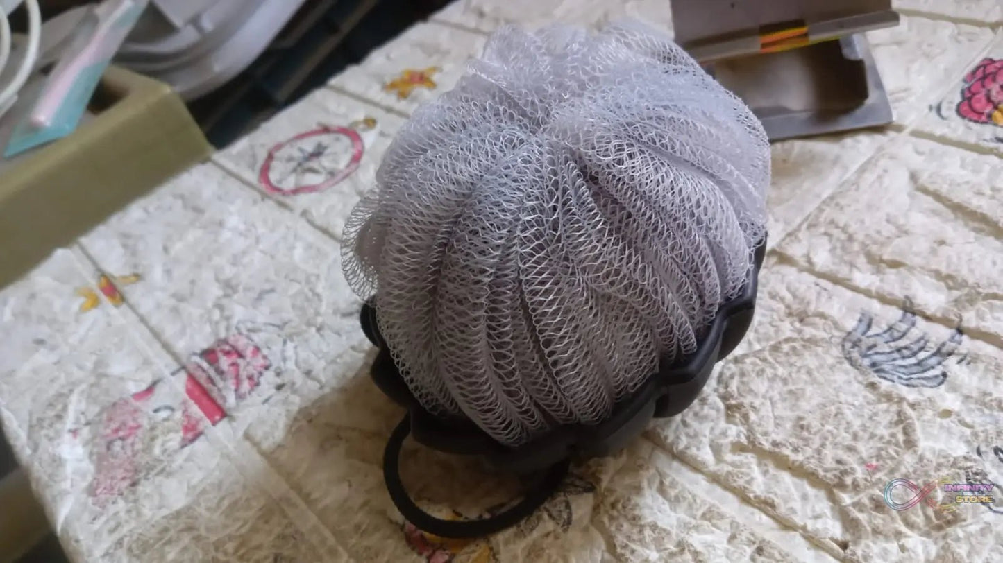 Shower Tool Duo 2 - 1 Shower Loofah Sponge and Exfoliating Body Scrubber for Showering, Easy to Clean, Easy to Dry, With Dori Easy to Hanging, Easy to Grip - infinityexculsivestore.com