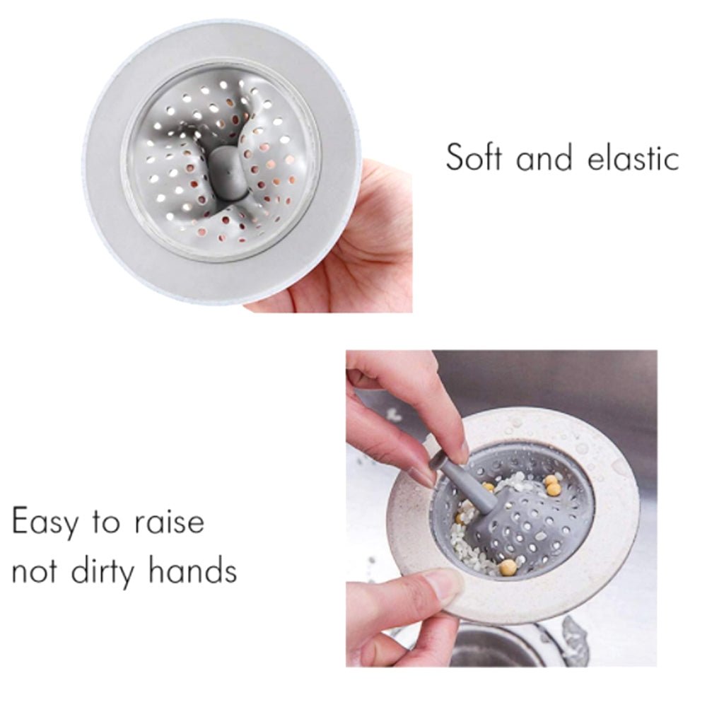 Silicon Sink Strainer Kitchen Drain Basin Basket Sink Drainer - infinityexculsivestore.com