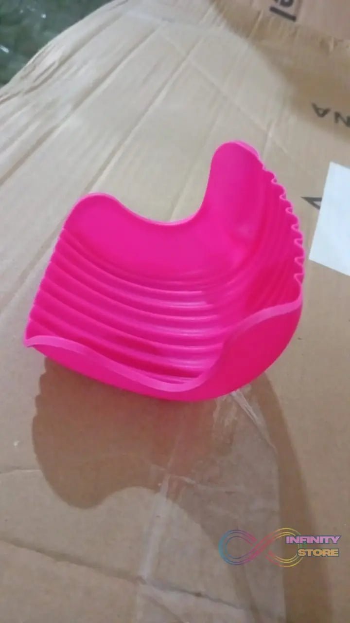 Silicone Burger Holder Snack Holder Reusable Burger Holder - infinityexculsivestore.com