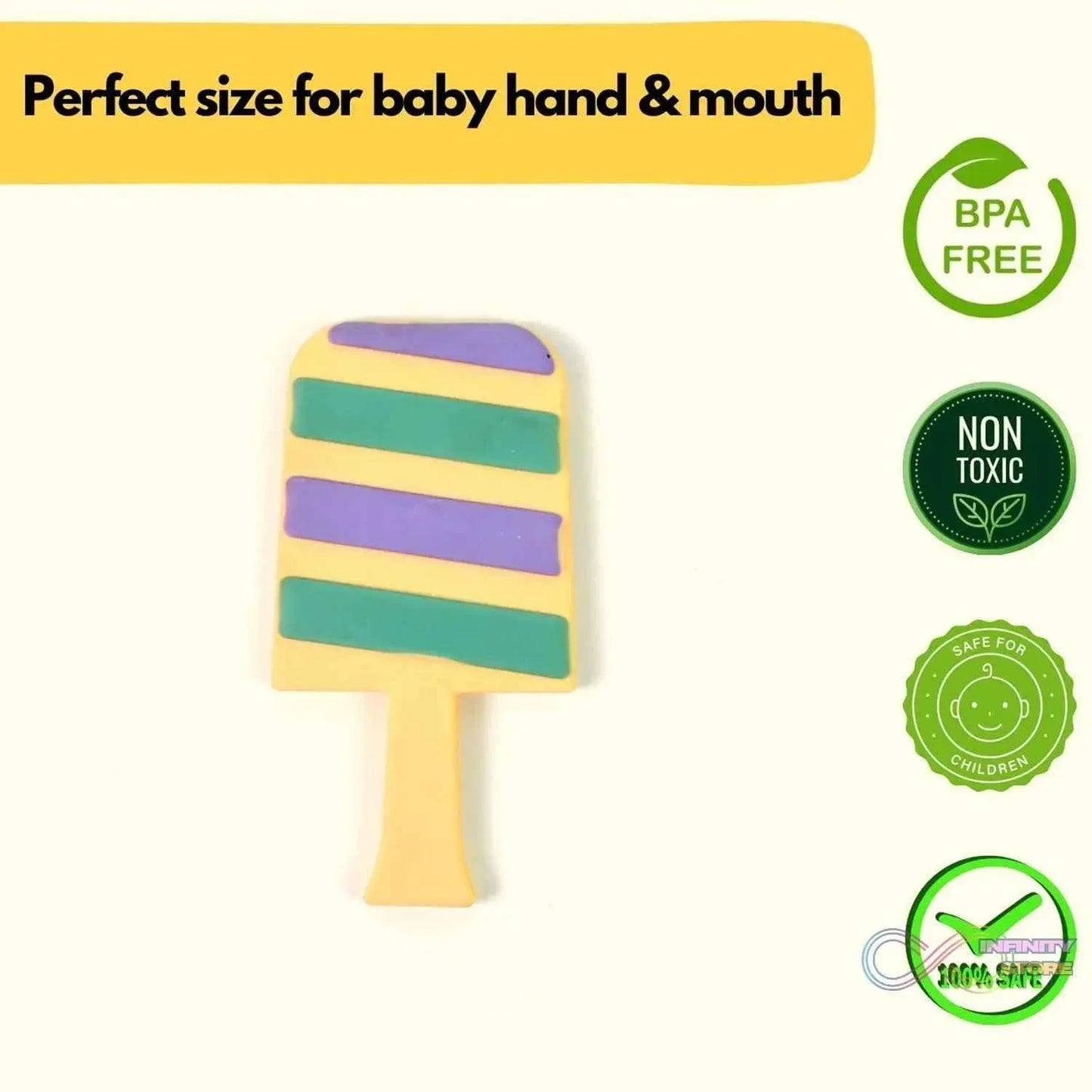 Silicone Candy Shape Teether for Baby (1 Pc) - infinityexculsivestore.com