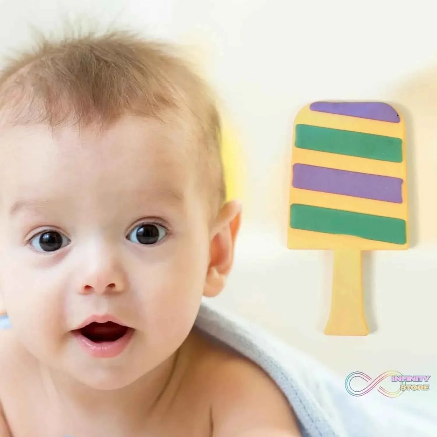 Silicone Candy Shape Teether for Baby (1 Pc) - infinityexculsivestore.com