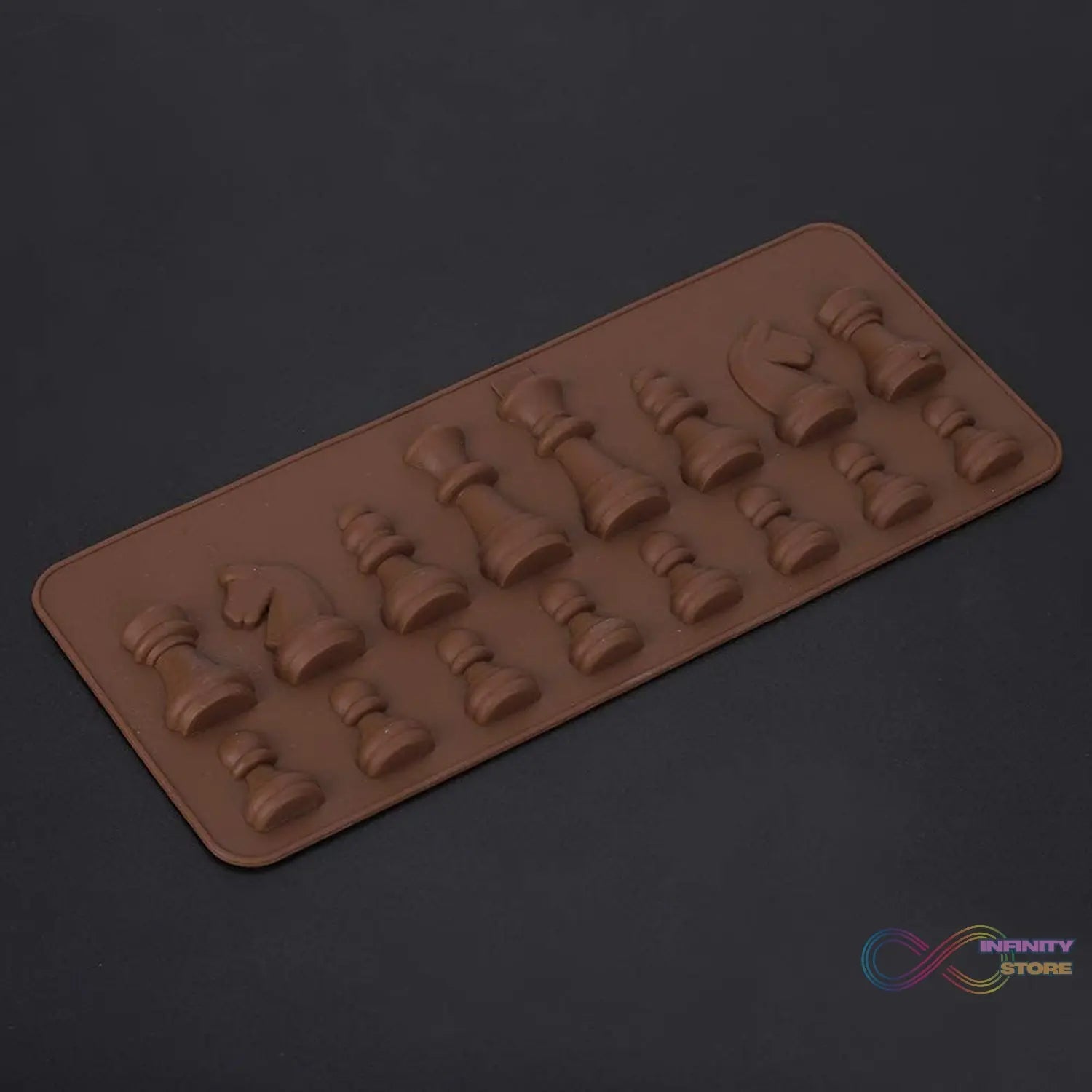 Silicone Chocolate Mould Chess Shape (1 Pc) - infinityexculsivestore.com