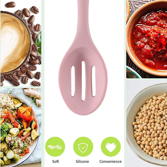 Silicone Cooking Cookware Heat - Resistant Kitchen Utensils Cookware Kitchenware (27cm) - infinityexculsivestore.com