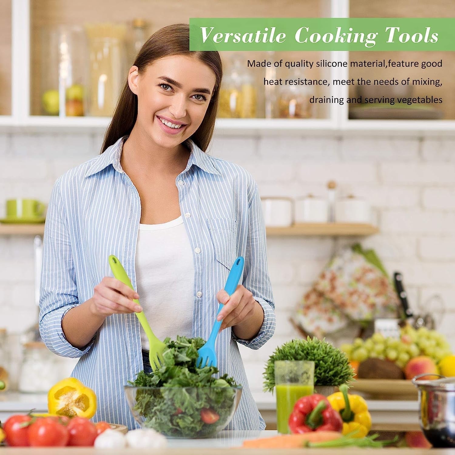 Silicone Cooking Cookware Heat - Resistant Kitchen Utensils Cookware Kitchenware (27cm) - infinityexculsivestore.com