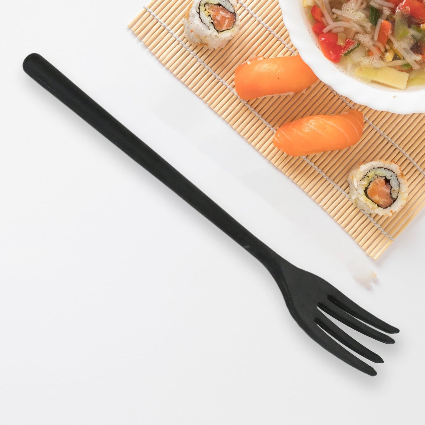 Silicone Flexible Forks, Silicone Cooking Fork Heat Resistant, Multifunctional Nonstick Blending Fork (6 Pcs) - infinityexculsivestore.com