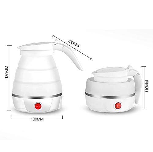 Silicone Foldable Collapsible Electric Water Kettle Camping Boiler - infinityexculsivestore.com