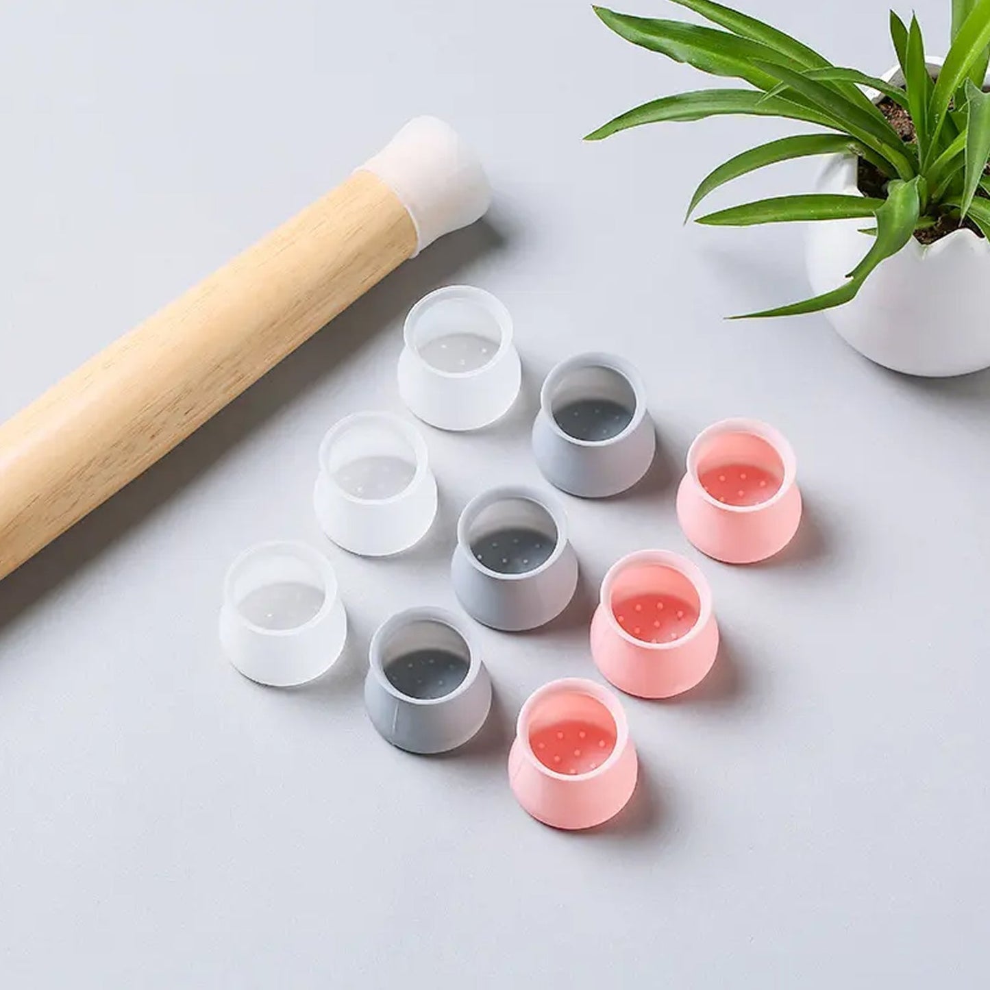 Silicone Furniture Feet Pads for Chair Legs (4 Pcs) - infinityexculsivestore.com