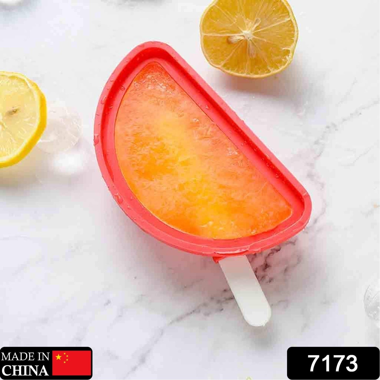 Silicone Ice Cream and Ice Pop Moulds - Watermelon Popsicle Molds, DIY Kitchen Tool for Ice Treats - infinityexculsivestore.com