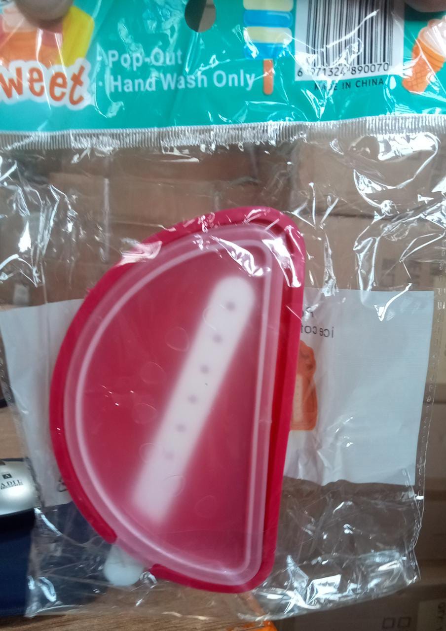 Silicone Ice Cream and Ice Pop Moulds - Watermelon Popsicle Molds, DIY Kitchen Tool for Ice Treats - infinityexculsivestore.com