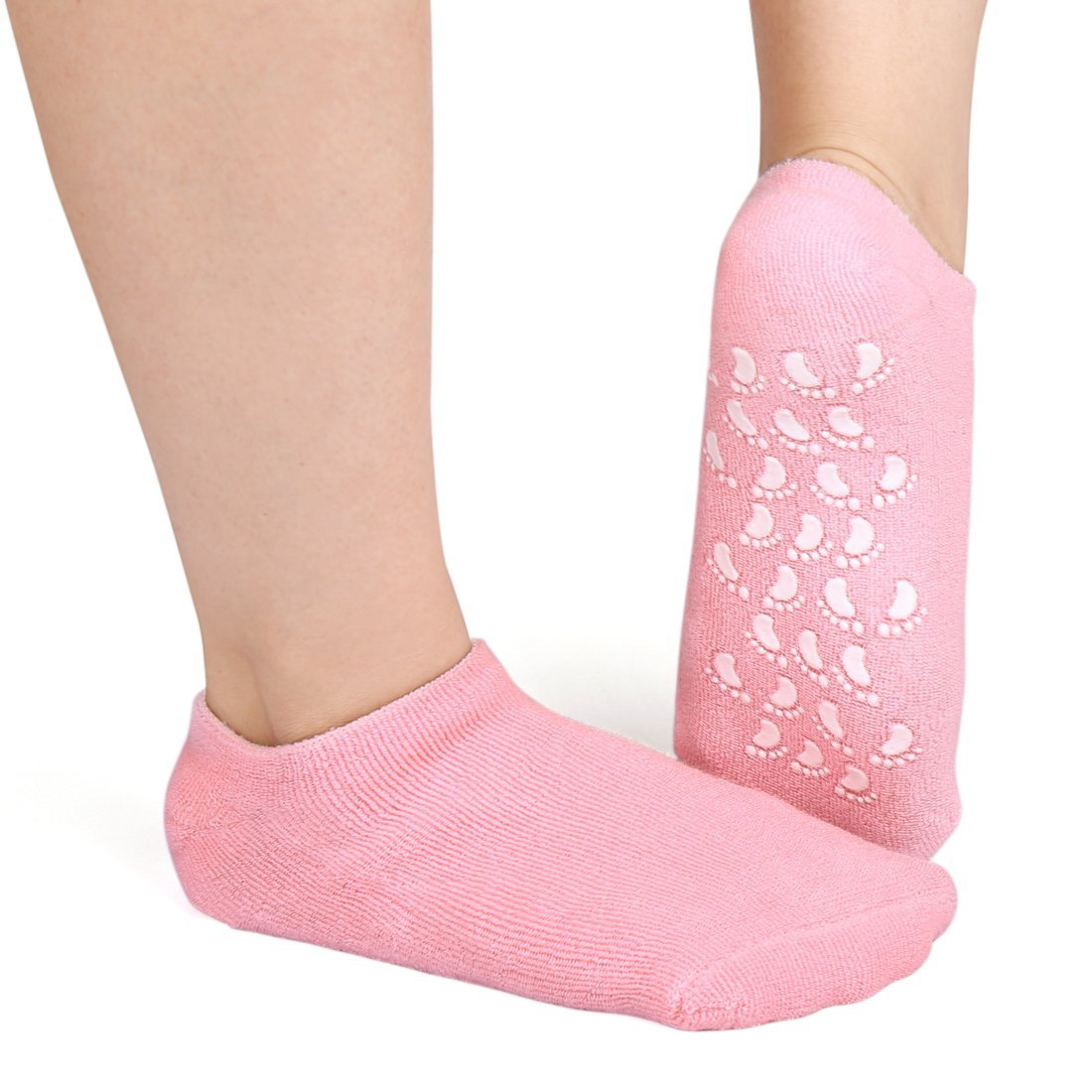 Silicone Moisturizing Feet Socks Gel (1 pair) - infinityexculsivestore.com