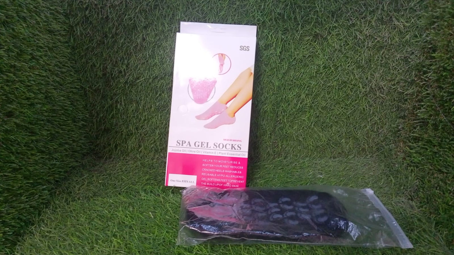 Silicone Moisturizing Feet Socks Gel (1 pair) - infinityexculsivestore.com