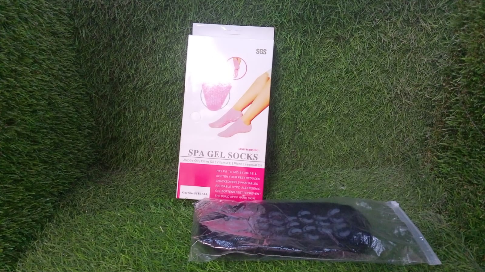 Silicone Moisturizing Feet Socks Gel (1 pair) - infinityexculsivestore.com