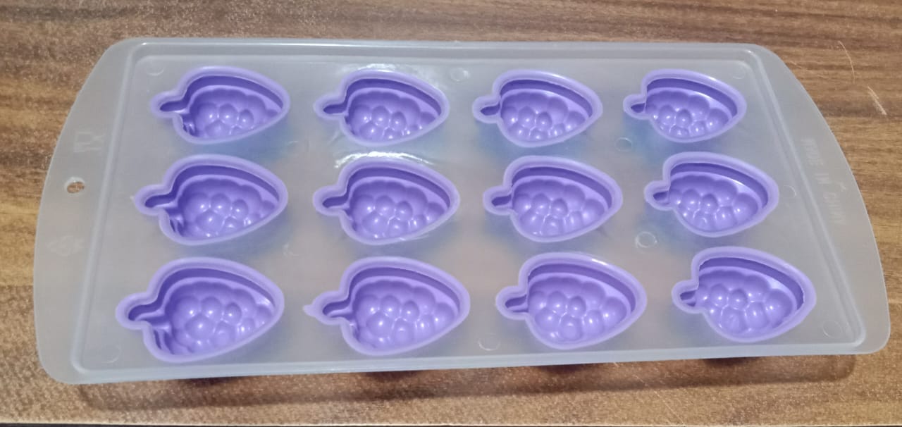 Silicone Mold Ice Cube Tray Creative Sweet Multi Type Ice Tray , Ice Cube Trays Multi Fruit Shape Ice Tray (1 Pc) - infinityexculsivestore.com