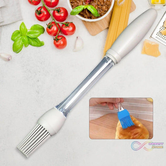 Silicone Oil brush, Pastry Brush, Oil Cooking Brush (1 Pc) - infinityexculsivestore.com