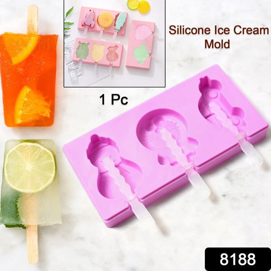 Silicone Popsicle Molds, Reusable Ice Cream Molds With Sticks And Lids. A Must - Have Popsicle Mold For Summer. - infinityexculsivestore.com