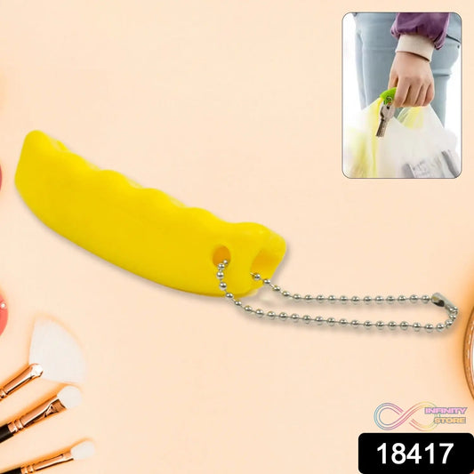 Silicone Portable Bag Device Bag Filter Hand Shopping Bag Carry Tool Key Chain (1 Pc) - infinityexculsivestore.com