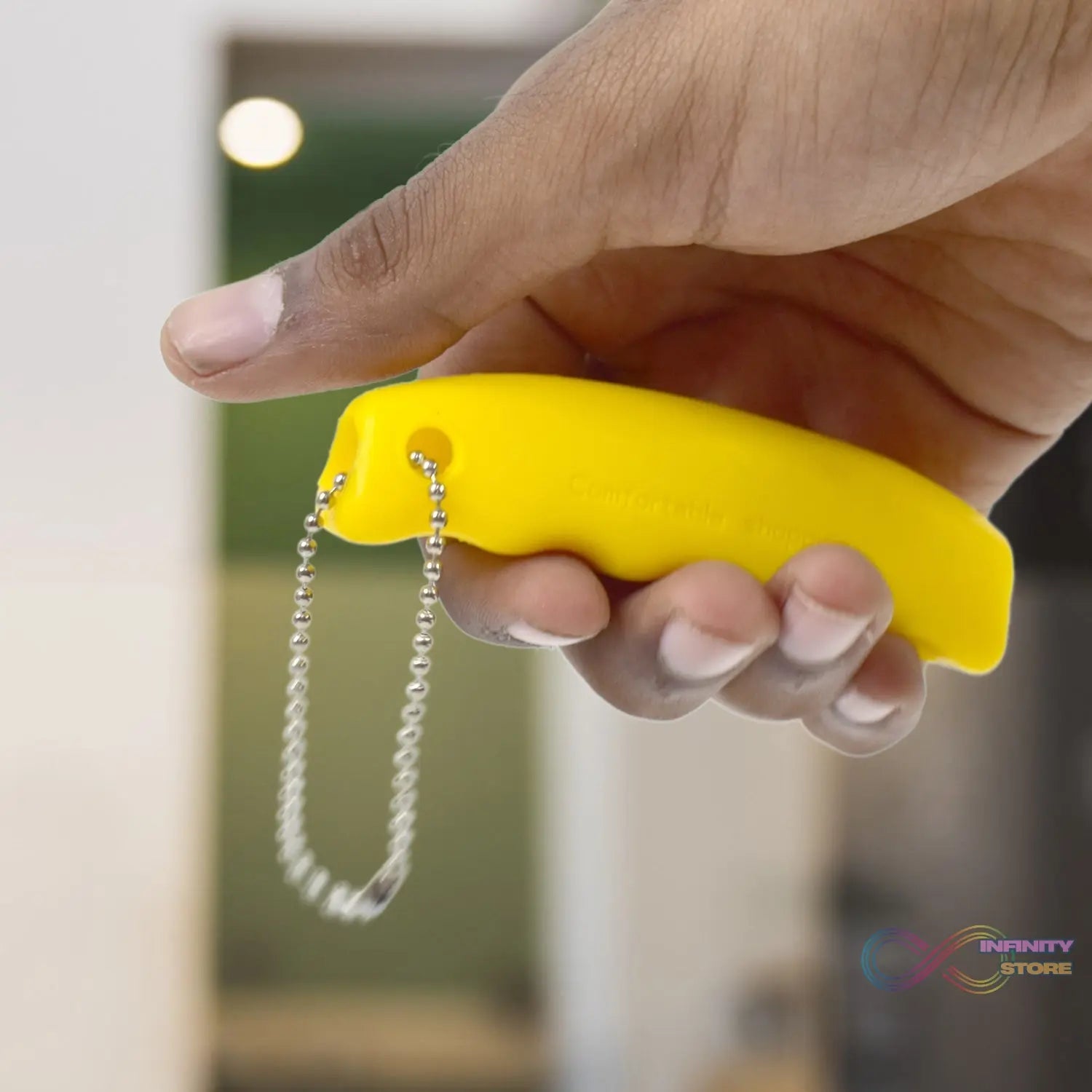 Silicone Portable Bag Device Bag Filter Hand Shopping Bag Carry Tool Key Chain (1 Pc) - infinityexculsivestore.com