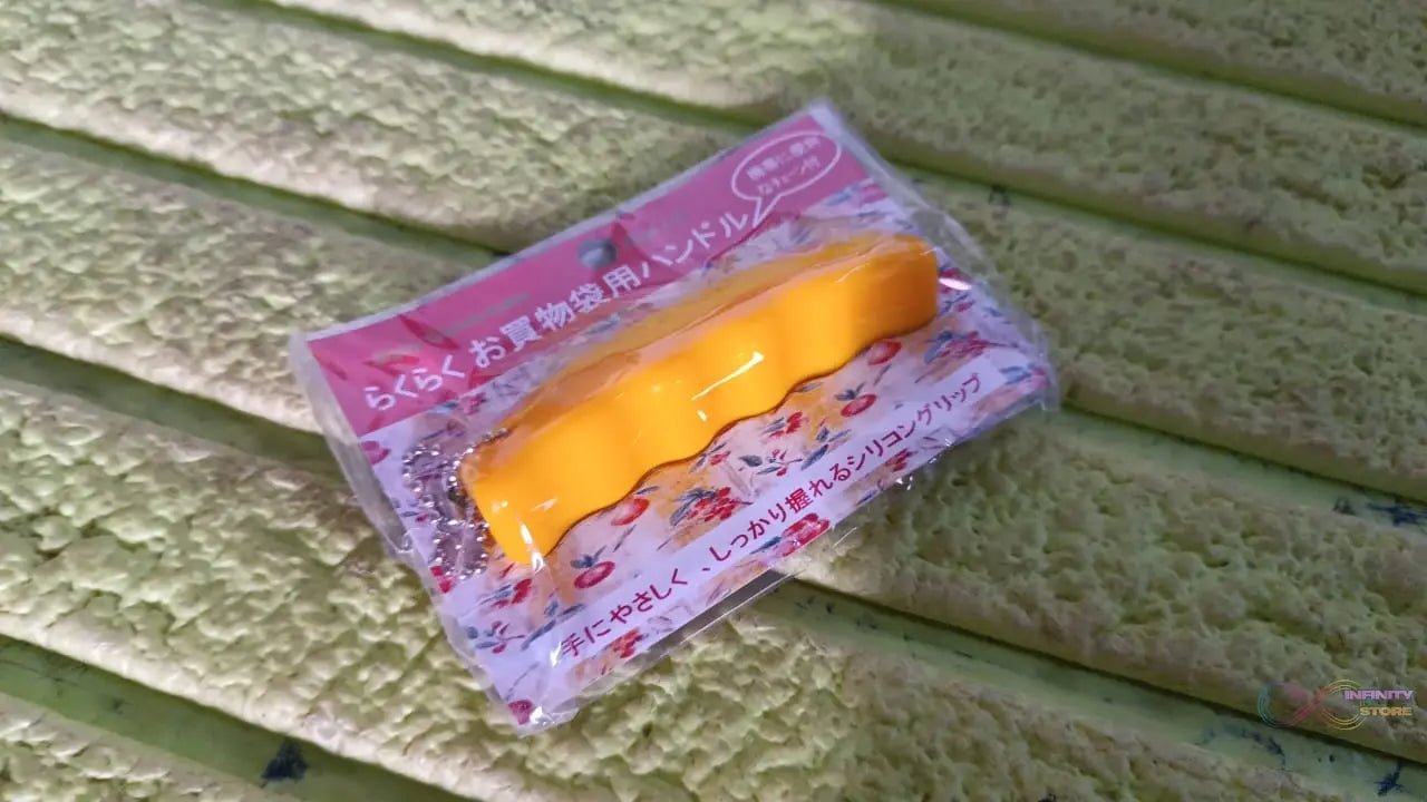 Silicone Portable Bag Device Bag Filter Hand Shopping Bag Carry Tool Key Chain (1 Pc) - infinityexculsivestore.com