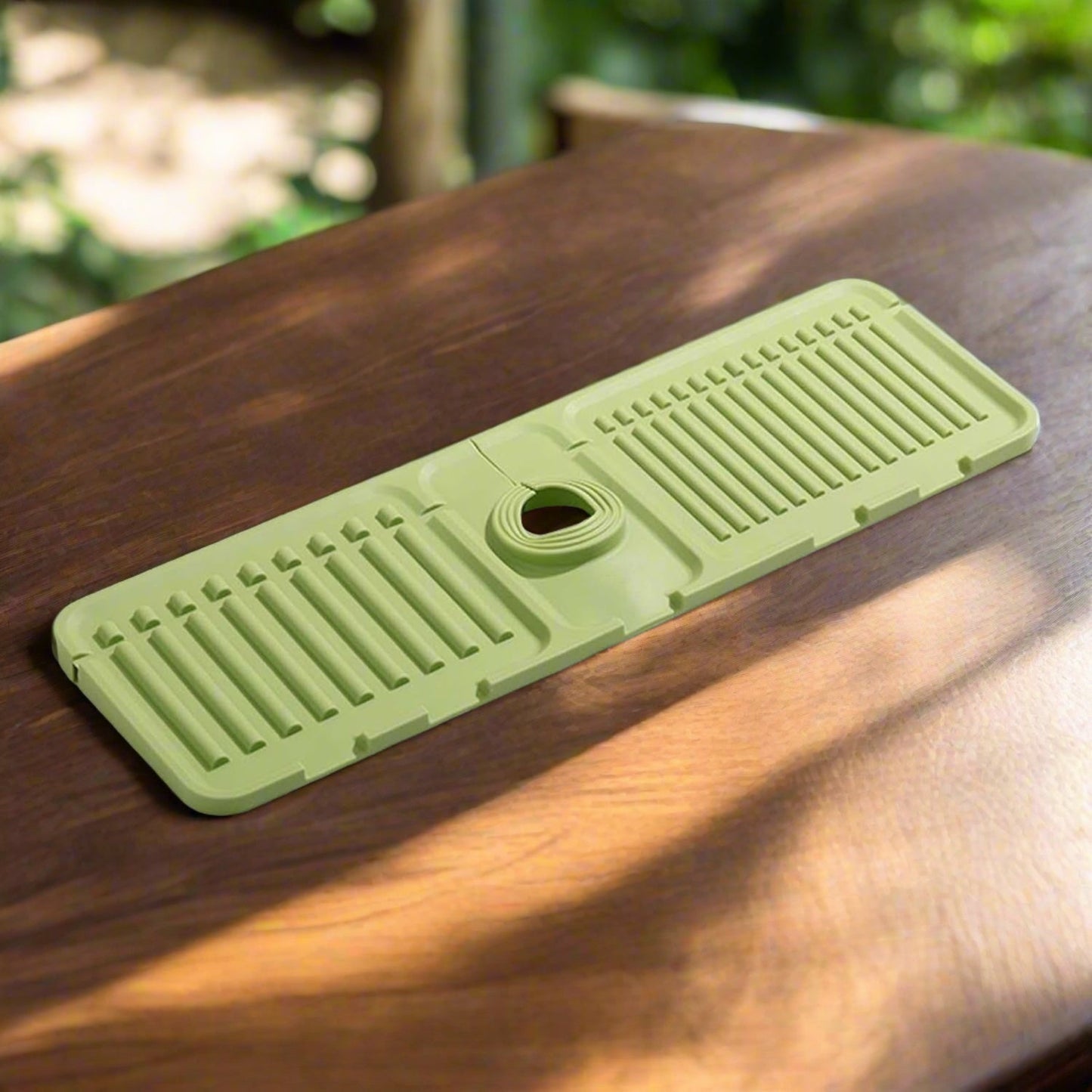 Silicone Sink Faucet Pad, Drip Protector Splash Countertop, Rubber Drying Mat, Sink Splash Guard for Kitchen Bathroom Bar. - infinityexculsivestore.com