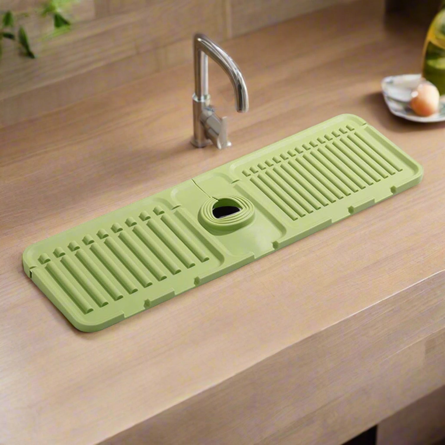Silicone Sink Faucet Pad, Drip Protector Splash Countertop, Rubber Drying Mat, Sink Splash Guard for Kitchen Bathroom Bar. - infinityexculsivestore.com