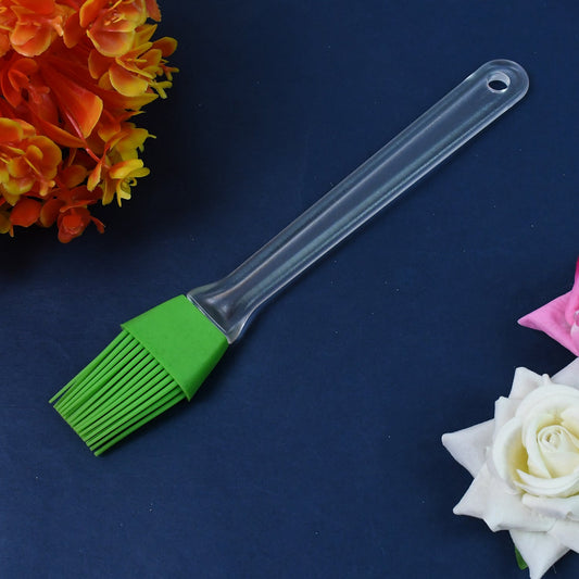 Silicone Spatula and Pastry Brush Special Brush for Kitchen Use (1 Pc / 23 Cm) - infinityexculsivestore.com