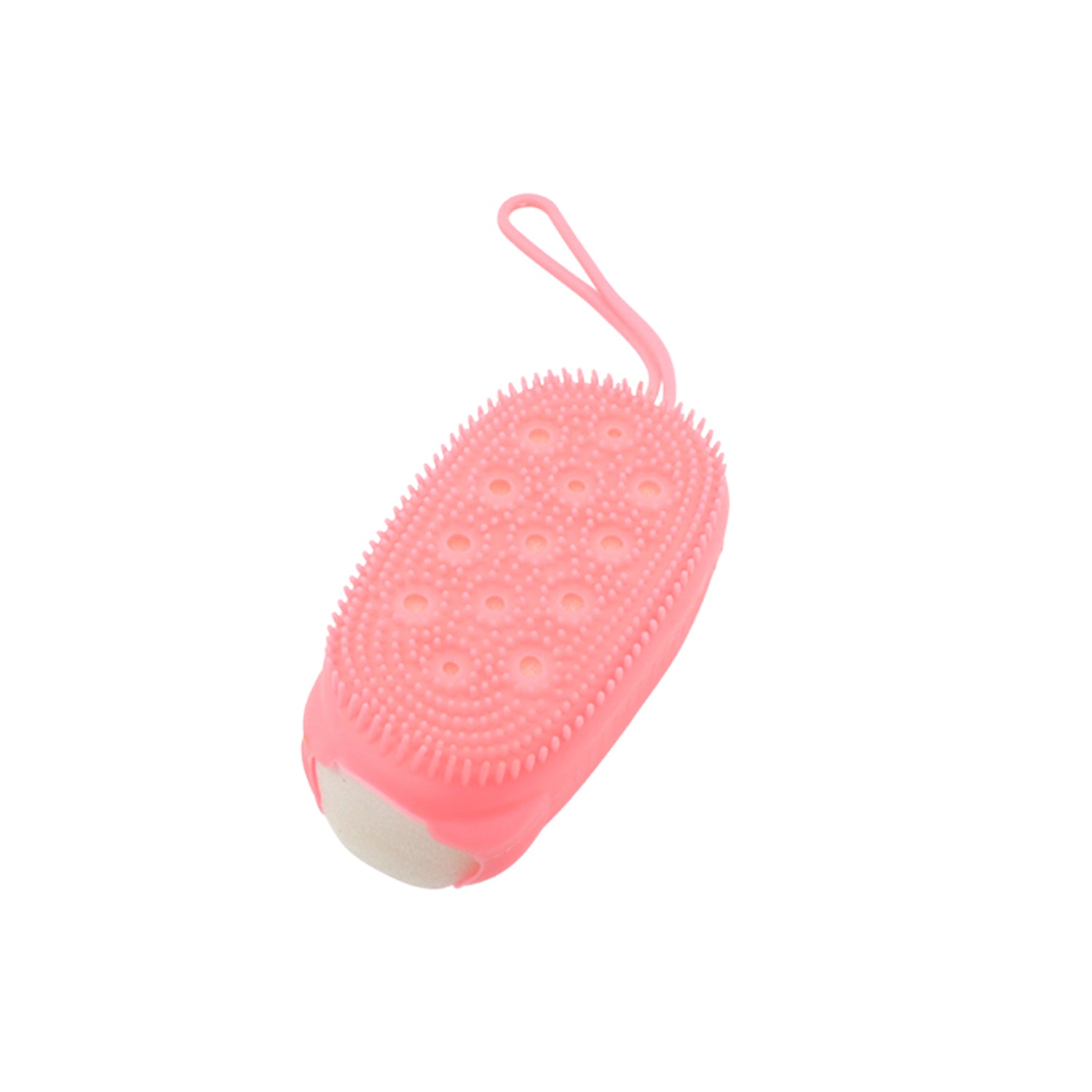 Silicone Super Soft Silicone Bath Brush Double - Sided Body Scrubber Brush for Deep Cleasing Exfoliating, Ultra - Soft Scrubber(1 pc) - infinityexculsivestore.com