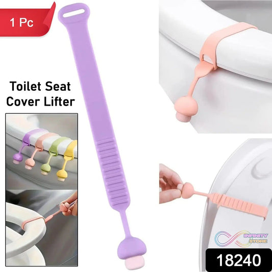 Silicone Toilet Seat Lifter Band (1 Pc) - infinityexculsivestore.com