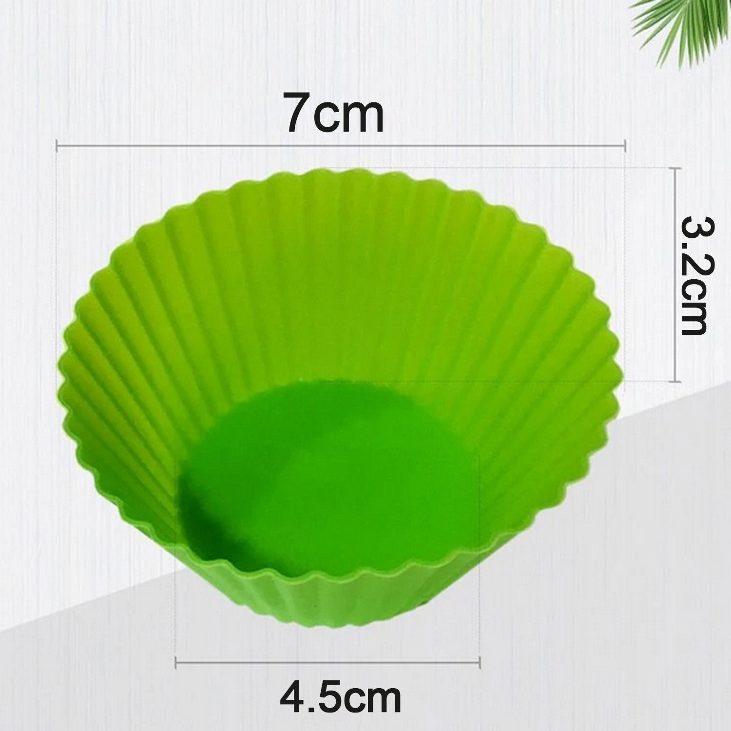 Silicone cupcake Shaped Baking Mold Fondant Cake Tool Chocolate Candy Cookies Pastry Soap Moulds (6 pc) - infinityexculsivestore.com
