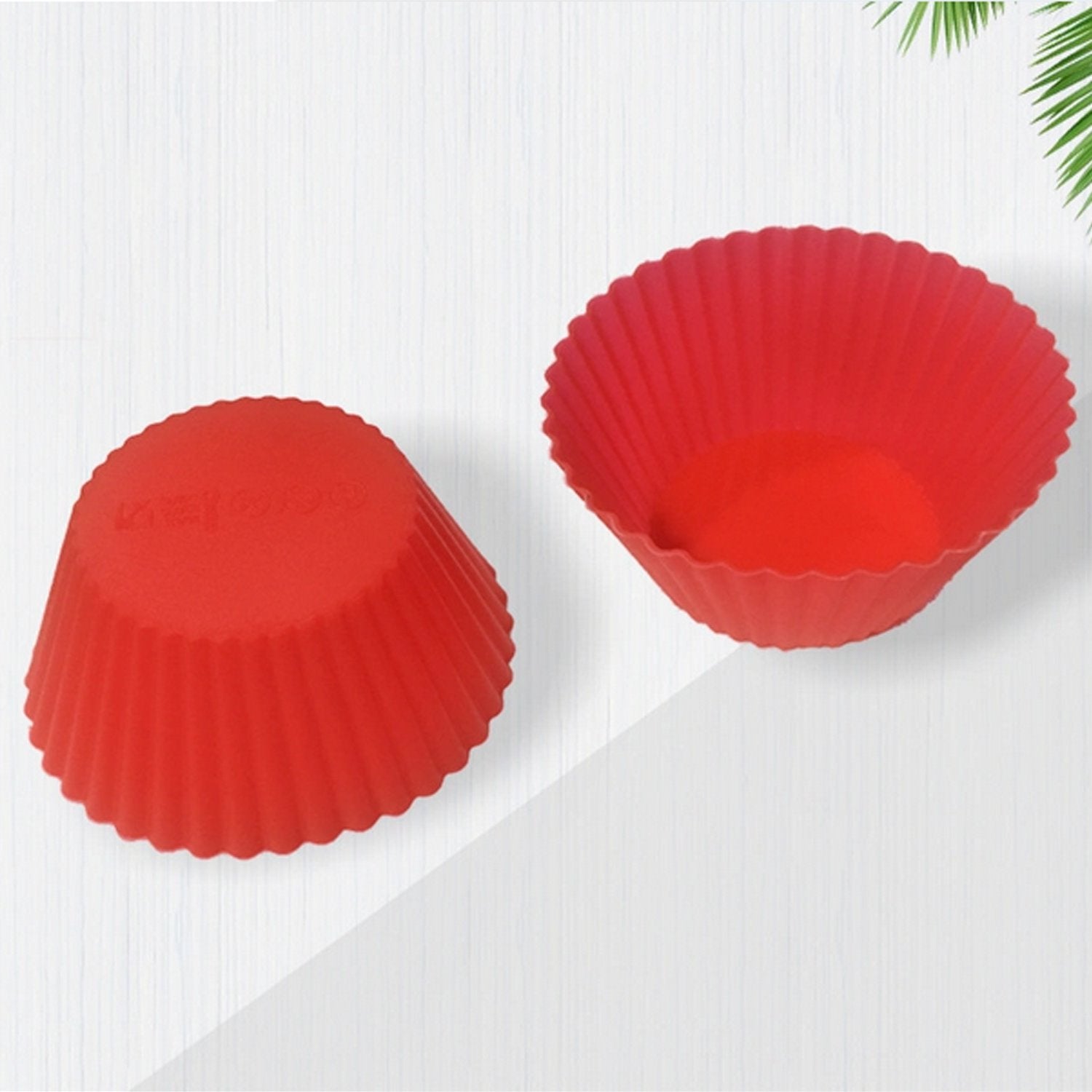 Silicone cupcake Shaped Baking Mold Fondant Cake Tool Chocolate Candy Cookies Pastry Soap Moulds (6 pc) - infinityexculsivestore.com