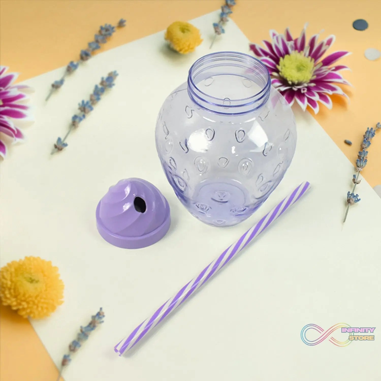 Single Plastic Drinking Cup – Durable, Lightweight, and Easy to Use (1 Pc) - infinityexculsivestore.com