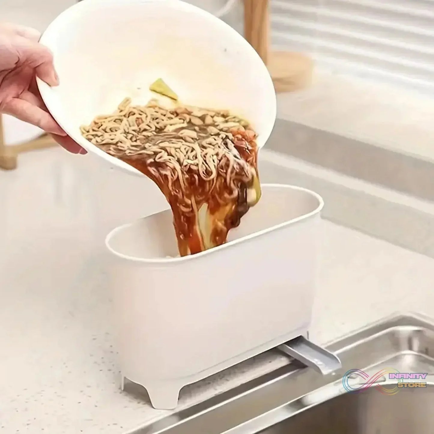 Sink Trash Can Strainer Multi Purpose Sink Kitchen (1 Pc) - infinityexculsivestore.com