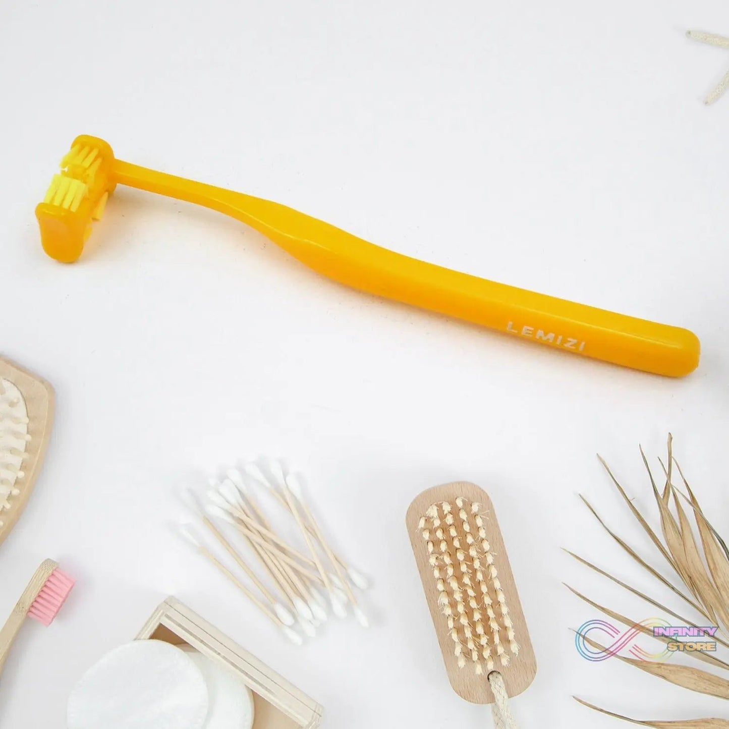 Six - Sided Soft Toothbrush, Anti - Bacterial 6 Sided Care (1 Pc/ Mix Color) - infinityexculsivestore.com