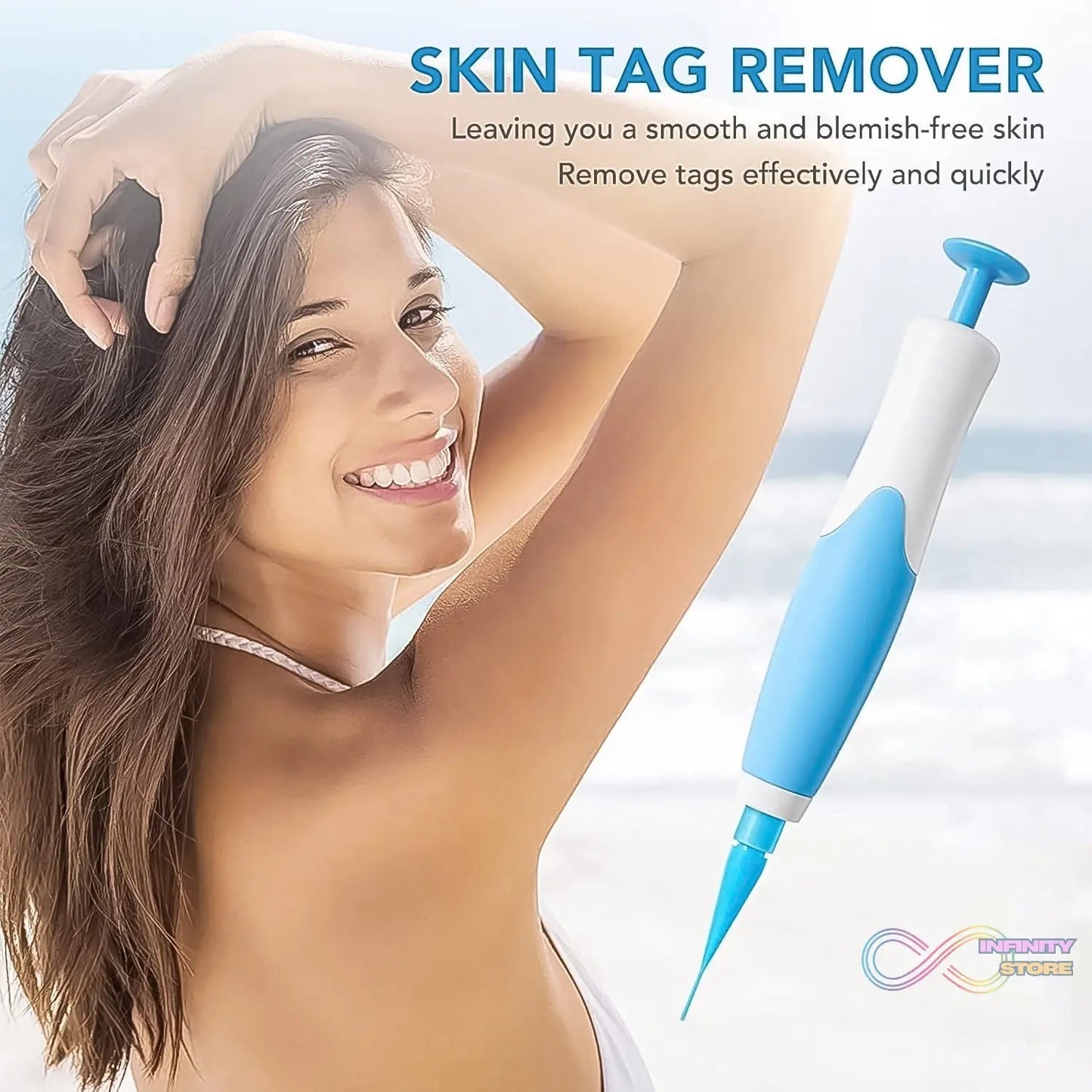 Skin Tag Remover Kit 2 in 1 for Micro to Large (2 mm - 8 mm / 1 Set) - infinityexculsivestore.com