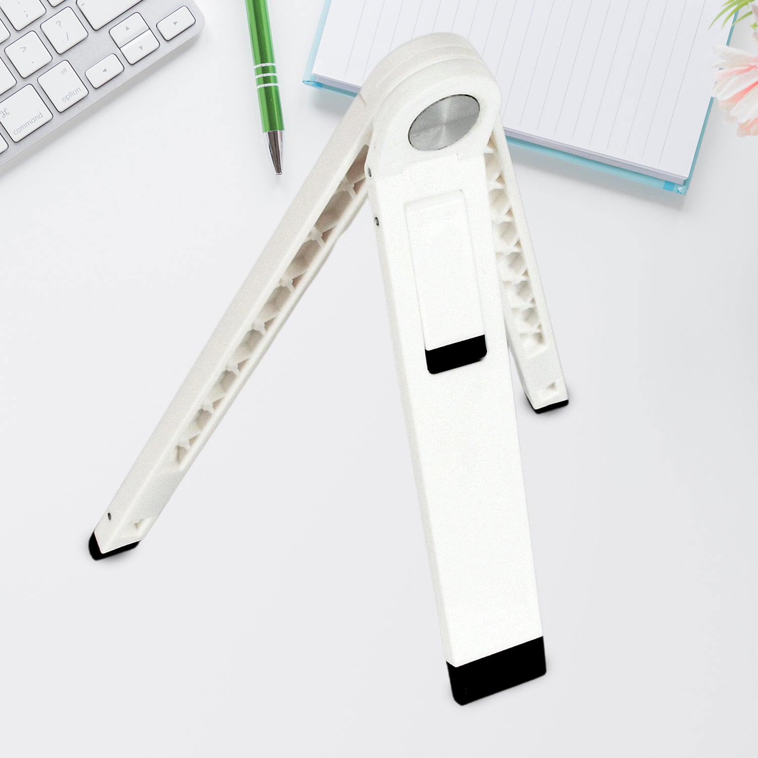 Slim Tablet Mobile Stand Adjustable Foldable Tablet Stand Scaffold (1 Pc) - infinityexculsivestore.com