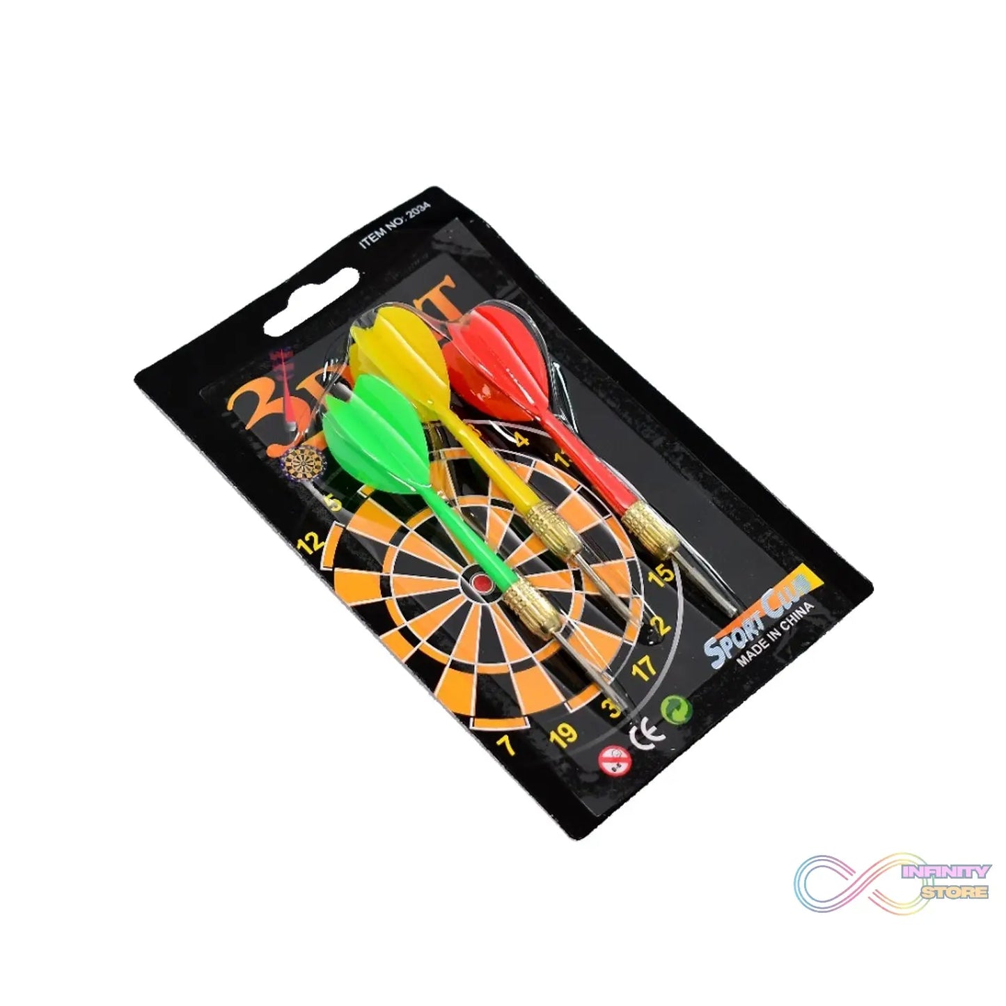 Colorful darts for children's dartboard games