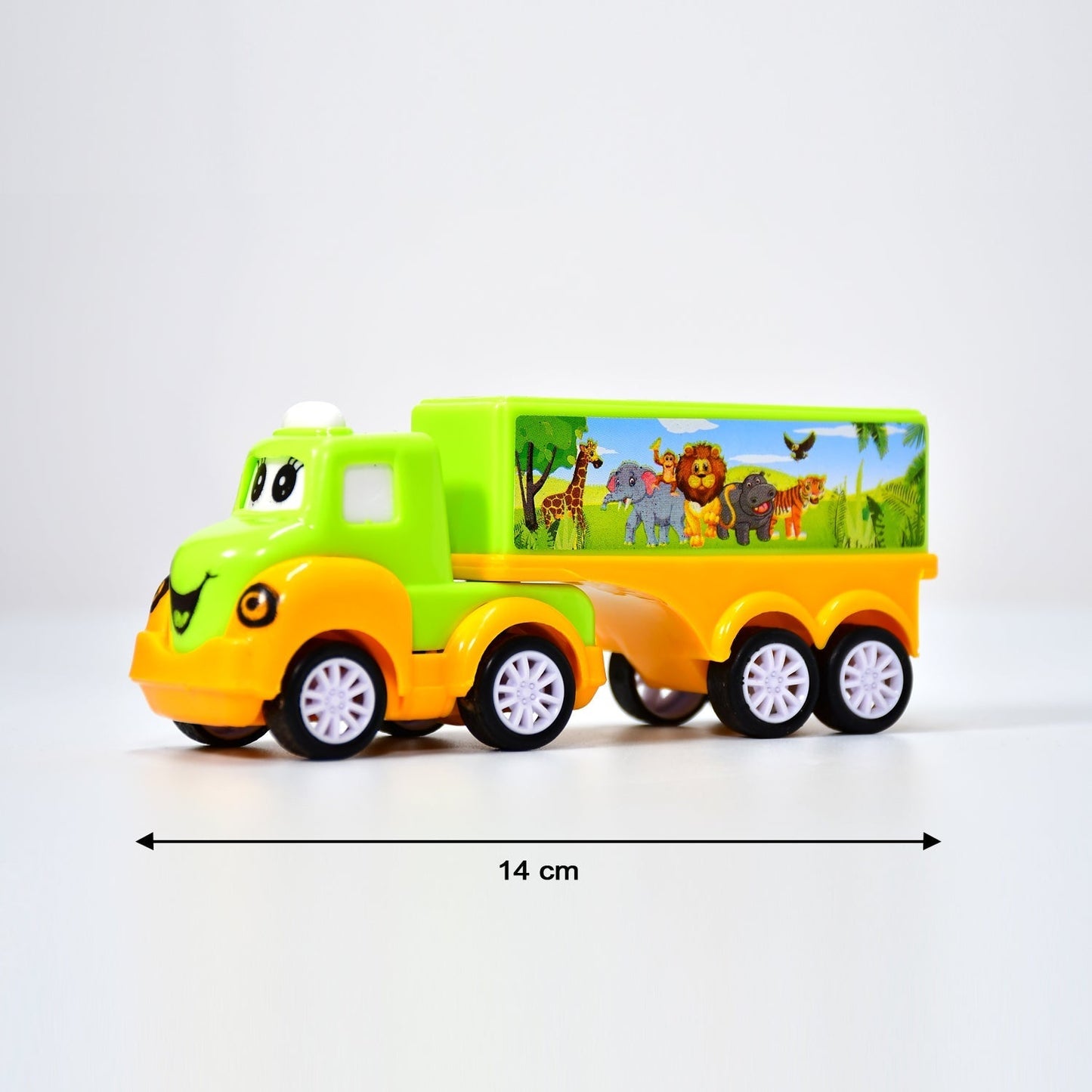 Small Green and yellow Toy Truck. - infinityexculsivestore.com