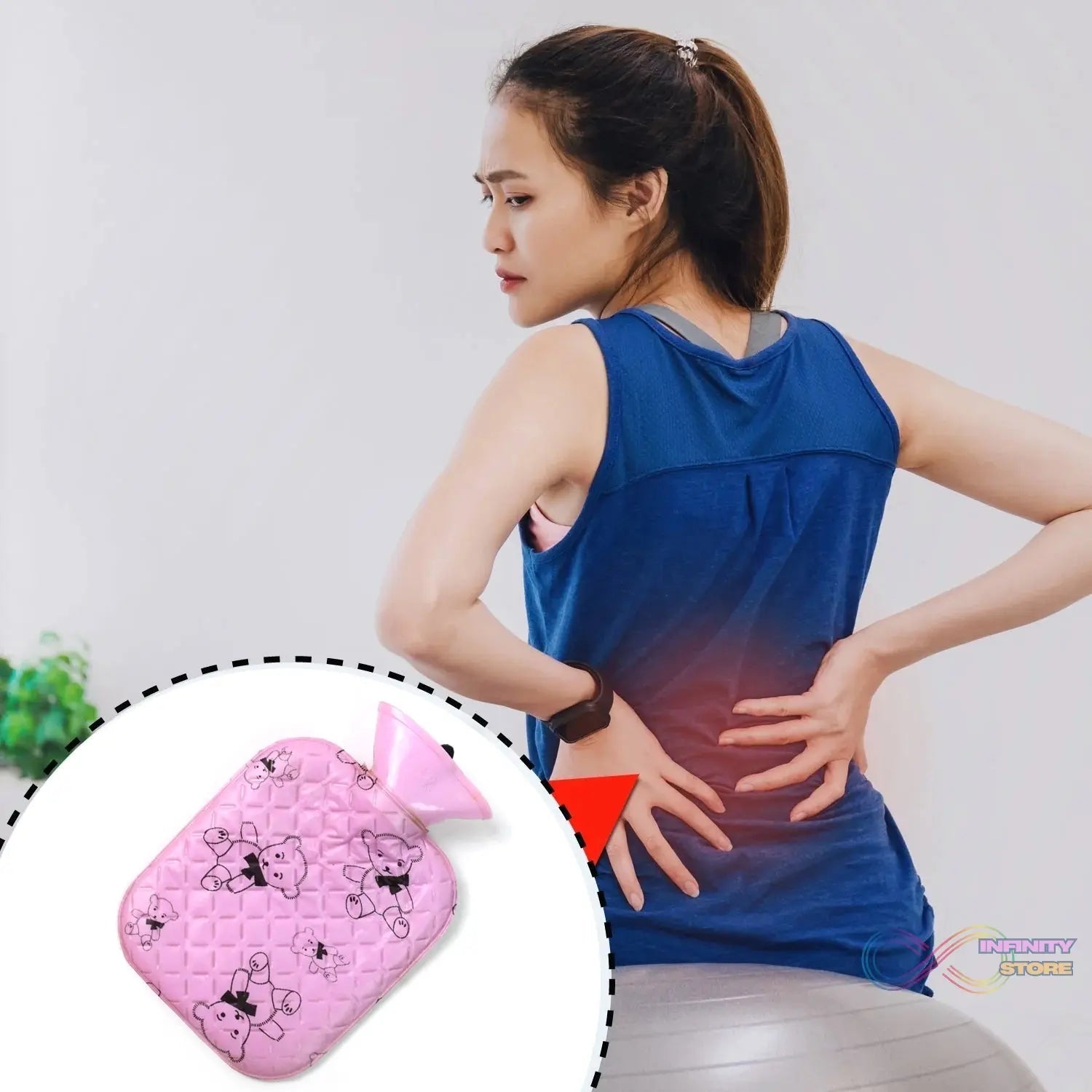 Small Hot Water Bag for Pain Relief (1 Pc / Mix Color) - infinityexculsivestore.com