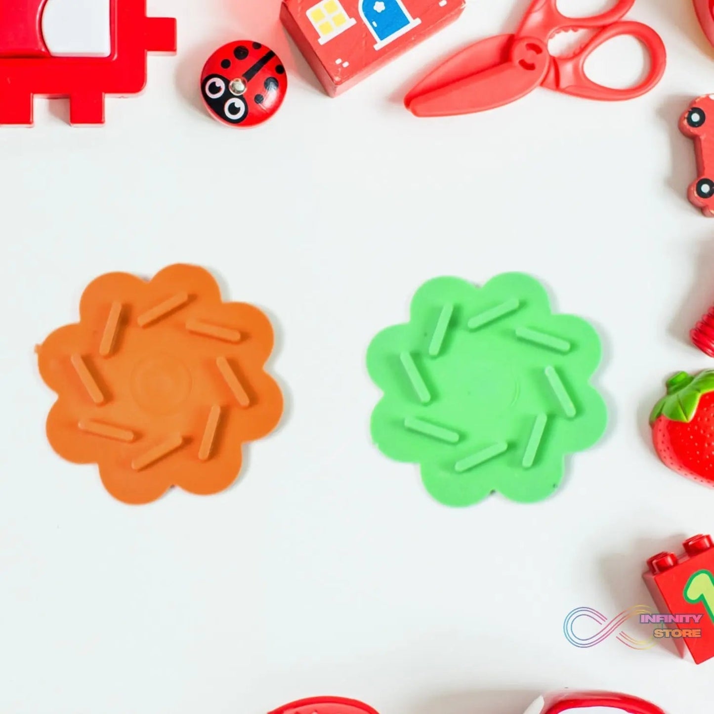 Small Magic air spinner, Plastic Promotional Spinning Toys (1 Pc) - infinityexculsivestore.com