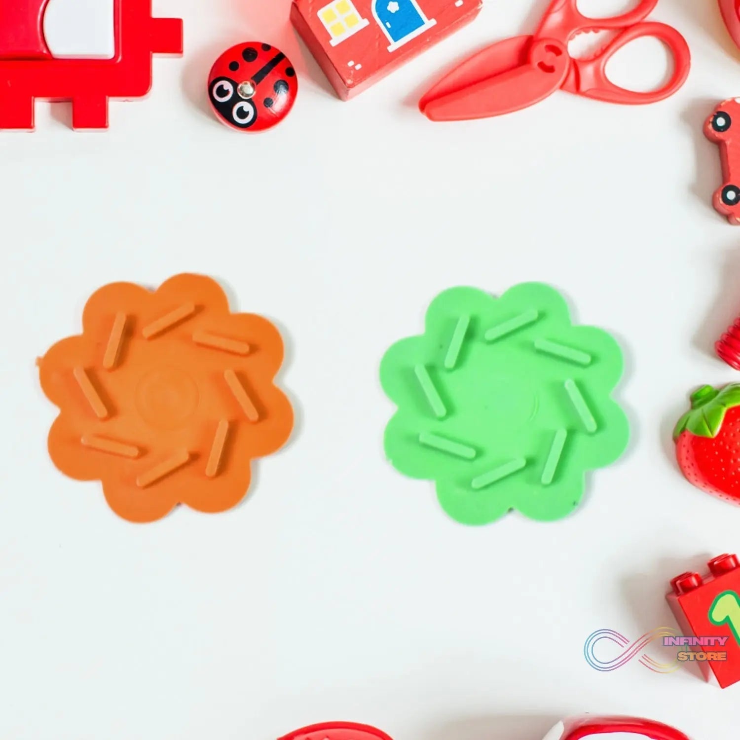 Small Magic air spinner, Plastic Promotional Spinning Toys (1 Pc) - infinityexculsivestore.com