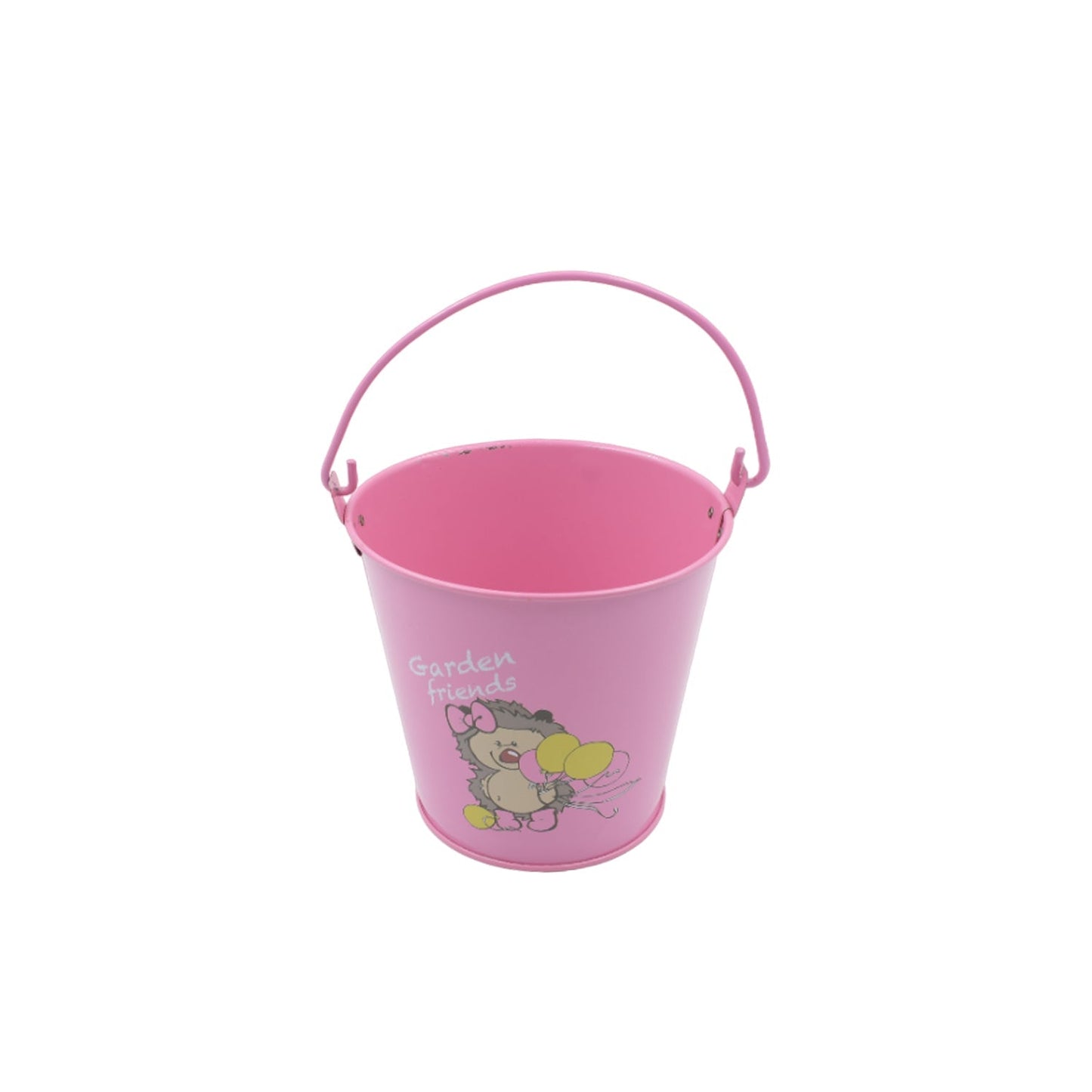Small Metal Buckets with Handles, Bucket Plant Kids Pot Plant Succulents Metal Flower Bucket Metal Bucket Ice Bucket Metal Succulent Flower Pot Creativity (1 Pc) - infinityexculsivestore.com