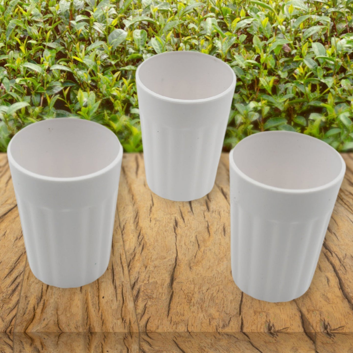 Small Plastic Coffee / Tea Cups Reusable Plastic Cup Mug Lightweight Microwavable Safe Unbreakable Camping Coffee Mugs for Tea Milk Water Juice Tea (3 Pcs Set) - infinityexculsivestore.com